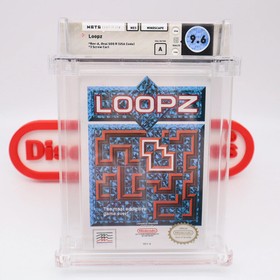 NES Nintendo Game LOOPZ - WATA GRADED 9.6 A! NEW & Factory Sealed with H-Seam!