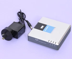 CISCO LinkSys SPA3102 Voice Gateway with Router 1 Port ATA Adapter Factory Reset - Zdjęcie 1 z 6