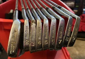 Vintage MacGregor Tourney R2MT Matching Serial # Eisensatz 1-9 "3 hat schlechten Griff" - Bild 1 von 10