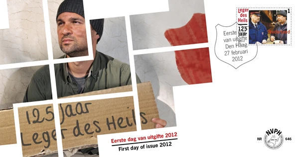 Netherland 2012  Salvation army  FDC                    us - Image 1 of 1