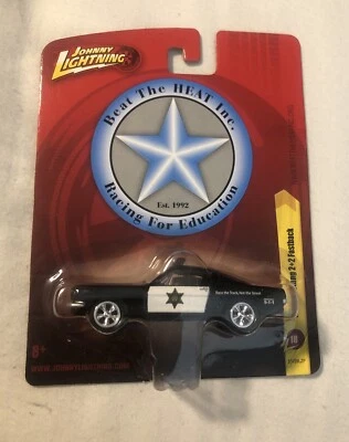 Rare 1965 Mustang 2+2 Fastback Police Car 1/64 Die Cast Beat The Heat NOS JL18 - Image 1 of 4