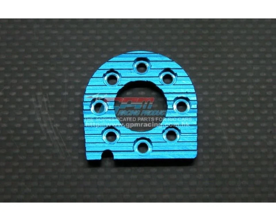 GPM Racing Alu Motor Halter blau für Tamiya Tt01 Gpmtt018b