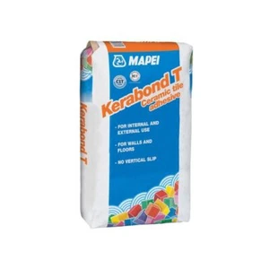 Adhesivo de mosaico de cerámica Mapei Kerabond T 20 kg disponible en gris o blanco - Imagen 1 de 1