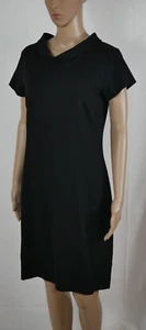 PIÚ & PIÚ MADE IN ITALY Traumhaftes Stretch Kleid Schwarz Größe DE 38/40 NEU! - Bild 1 von 15