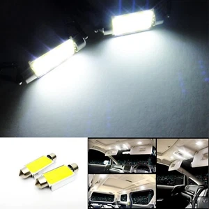 High Power 8W COB LED 42mm Festoon 211-2 578 212-2 Bulb Interior Dome Map Light - Foto 1 di 14