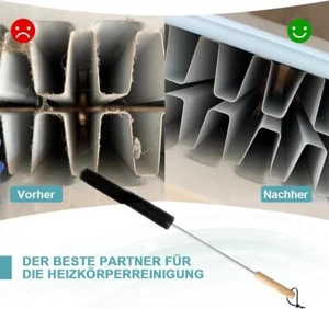Heizkörperbürste Heizungsbürste Heizungsreiniger Reinigunsbürste Heizung Bürste - Bild 1 von 12