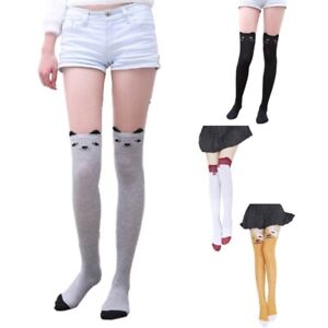 Over Knee Thigh Socks Knee-High Warm Stocking Women Boot Sock Cute Leg Warmer