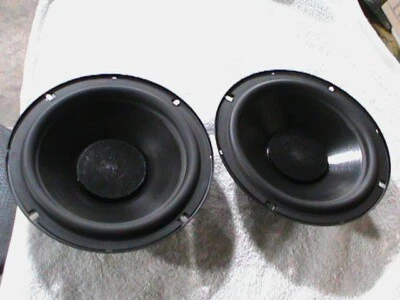 Un par de radiadores pasivos Polk Audio 8" SW80 aptos para muchos modelos de altavoces estéreo Foto 1 de 3