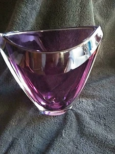 Vaso Waterford Crystal Ametist ("Eclissi") - altezza 13" - Foto 1 di 3