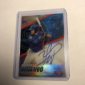 2021 Bowman's Best Best of 2021 Auto Refractor #B21-YP Yohendrick Pinango - Imagen 1 de 2
