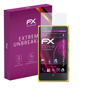atFoliX Glass Protector for Nokia Lumia 1020 (EOS) 9H Hybrid-Glass - Picture 1 of 8