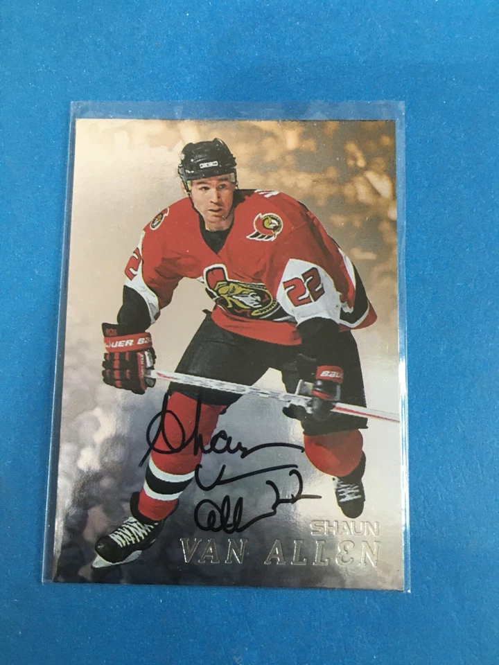 F145,283 1998-99 Seja um Jogador Autógrafos #245 Shawn Van Allen SENATORS - Imagem 1 de 1