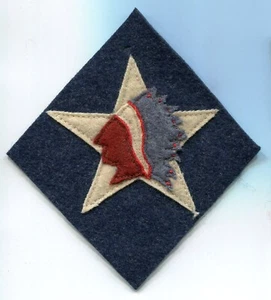 USMC World War I 6th Marine Corps Regiment Indian Head Shoulder Patch - Picture 1 of 2