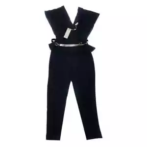 Phase Eight Jumpsuit Blossom Belted Navy UK 8-10 Freizeit Arbeit Party | UVP 120€ - Bild 1 von 10