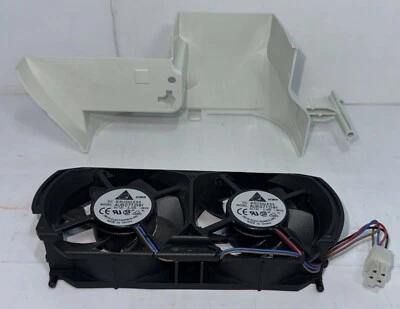 Genuine Xbox 360 Fat Internal 4 Pin Cooling Fan & Caddy X801127-001 Tested Works - Image 1 of 4