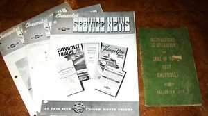 1937 Chevrolet Chevy Owners Manual Master Deluxe Standard Six plus BONUS! - Bild 1 von 11