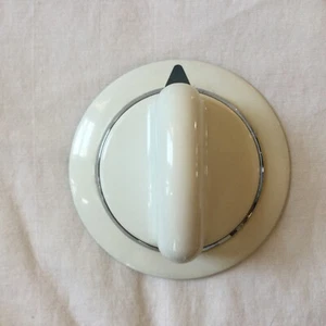 GE Trockner Timer Knopf cremeweiß & grau WE01X10146 KI2227 KI-2227 EUC - Bild 1 von 2