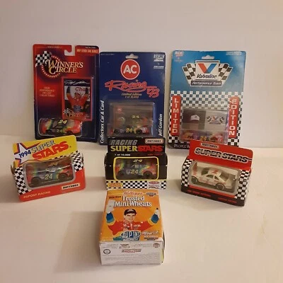 Lot Of 7  1/64 Diecast Jeff Gordon Matchbox NASCAR Unopened DuPont - Image 1 of 4