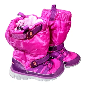 Girls Stride Rite Boots M2P Size 9M Very nice insulated comfort shoes Free Ship - Picture 1 of 7