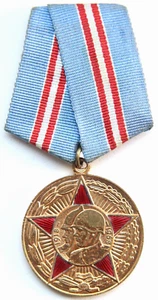 UdSSR Russland Veteranenmedaille 50. Jahrestag der sowjetischen Streitkräfte - Bild 1 von 6