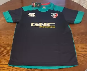 Canterbury CCC LEICESTER TIGERS Rugby Football NWT Mens MEDIUM GNC RARE - Picture 1 of 8