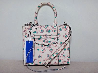 NWT Rebecca Minkoff Mab Mini Crossbody Tote, Floral Pink Multi - Image 1 of 4