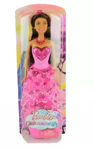 Barbie Dreamtopia Gem Princess Nikki 2016 muñeca afroamericana DHM60 caja dañada - Imagen 1 de 6