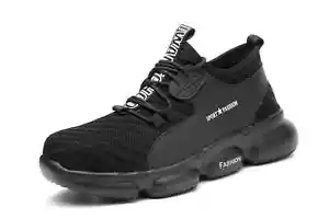 Lightweight Safety Shoes Mens/Womens Steel Toe Cap Work Boots Trainers Hiking UK - Picture 1 of 6