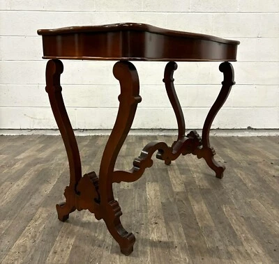 Mesa de salón estilo Biedermeier victoriano vintage mesa consola mesa de centro Foto 1 de 4