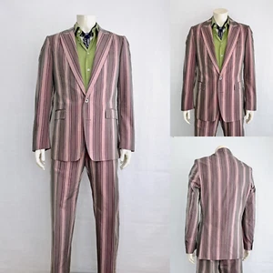 RARE Burberry Prorsum Striped Silk Suit Immaculate condition!! - Picture 1 of 13