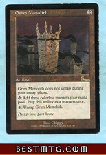 MTG Grim Monolith #E Urza's Legacy