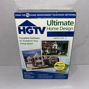 HGTV ULTIMATE Home Design with Landscaping and Decks V3 Windows XP, 7 or 8 - Picture 1 of 14