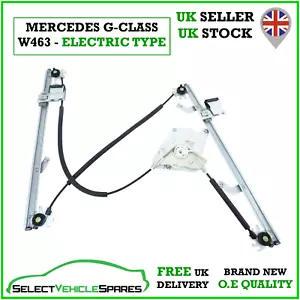NEW MERCEDES G-CLASS W463 FRONT LEFT ELECTRIC WINDOW REGULATOR LIFTER 2004-2017 - Picture 1 of 7