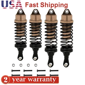 4Pcs Front Rear Shocks For Traxxas Slash 1/10 Rustler Stampede VXL 4x4 2WD XL5 - Picture 1 of 12