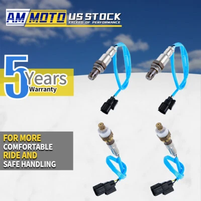 Upgrade 4X Up &Down Oxygen Sensor For Acura MDX 2007-2009 3.7L 234-5053 234-4351 - Imagem 1 de 4