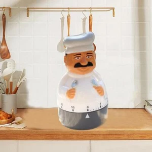 Kitchen Timer Restaurant Chef 60 Minuets Novelty Cooking Timer Timer D1M2 - Picture 1 of 10