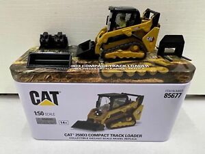 DieCast Masters Cat 259D3 Compact Track Loader 1/50 Scale DieCast Model DM85677