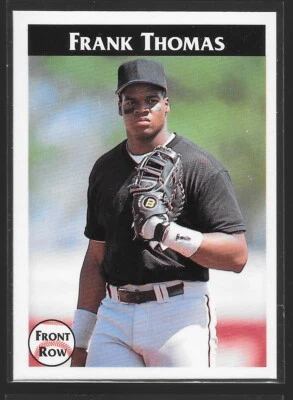 1992 Front Row Frank Thomas Promo Card Chicago White Sox Legend - Image 1 of 2