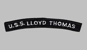 US Navy DD-764 USS Lloyd Thomas Destroyer UIM Shoulder Rocker Tab (02-03) - Bild 1 von 1