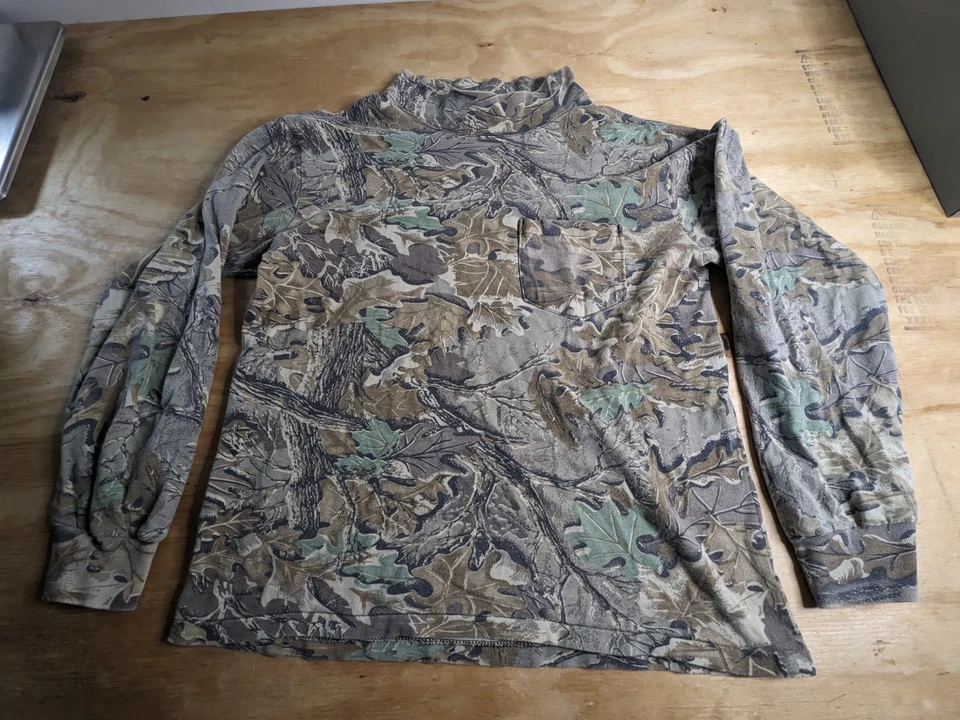 Vintage Walls Industries Classics Single Stitch Camo Hunting Shirt Men's Medium  - Image 1 of 4