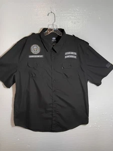 Camisa Para Hombres Ecko Unltd Recon Hip Hop Grunge 2XL Búsqueda y Rescate Bolsillos Negros - Imagen 1 de 7