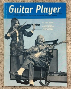 Vintage Guitar Player Magazine Aug 1967 Vol 1 No 2 – The Byrds, VG+/ NF - Rare - Picture 1 of 24