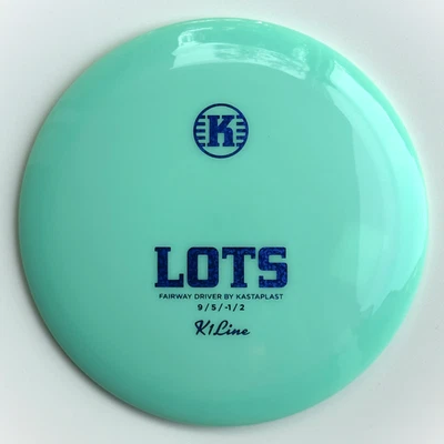 Kastaplast K1 First Run Lots, Blue Shatter Stamp, 170g, New - Image 1 of 2