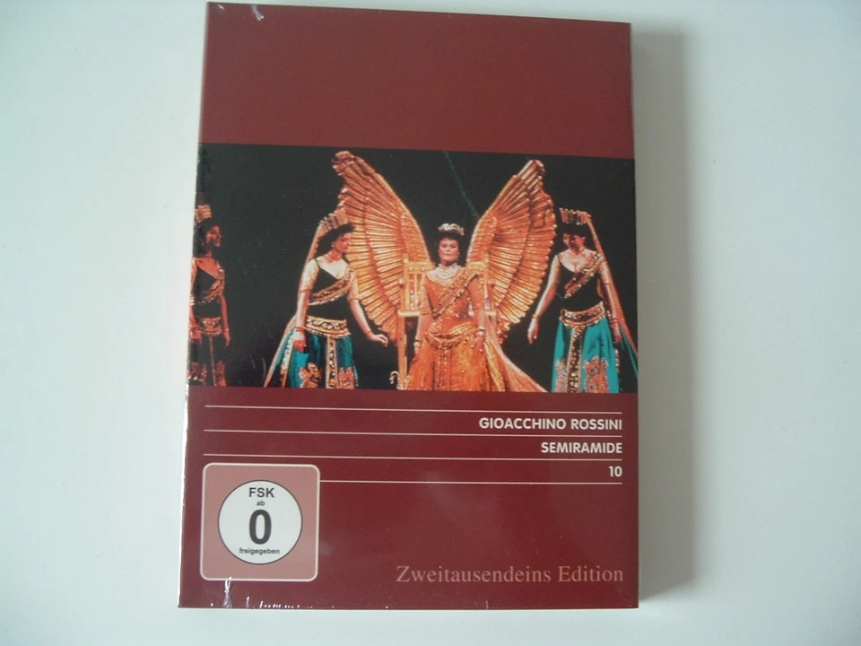 Gioacchino Rossini, Semiramide, Neu OVP, DVD, 1990 - Bild 1 von 1