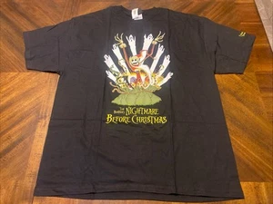 RARE 2001 Enchanted Evening Disney Nighmare Before Christmas Sandy Claus T-Shirt - Picture 1 of 5