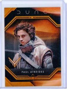 2024 Topps Cromo Dune PAUL ATREIDES AD-2A Adversarios Insertar Refractor - Imagen 1 de 2
