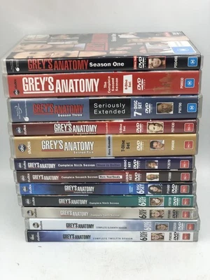 Grey’s Anatomy – Seasons 1–12 DVD Box Set (Region 4) Complete TV Series Lot - image 1 of 4