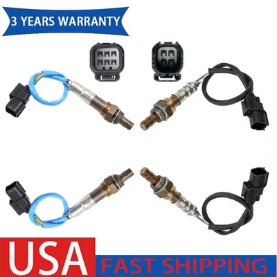 4PCS Up+Downstream Oxygen O2 Sensor For Honda Accord Crosstour 3.5L V6 2010 2011 - Image 1 of 4
