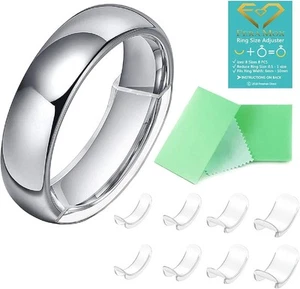 Ajustador de tamaño de anillo invisible para anillos sueltos se ajustan a anillos anchos...  - Imagen 1 de 4