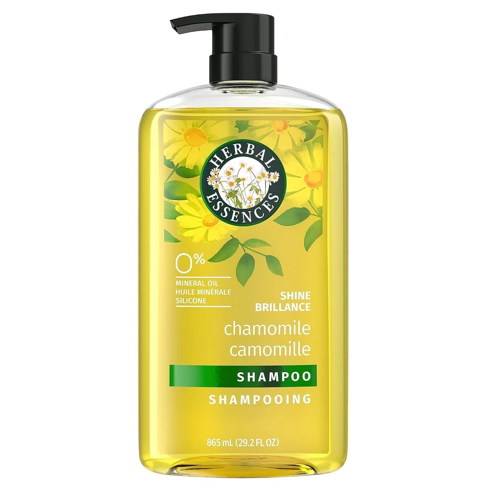 Herbal Essences Shine Brillance Shampoo, Meadow-Fresh Chamomile 865 ml/29.2 f oz - Image 1 of 4